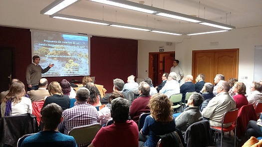 Presentaci�n del proyecto de jard�n bot�nico en la finca municipal de Los Lanchares de Castilla