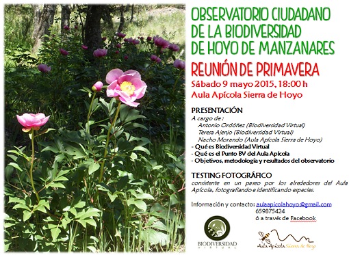Reuni�n de primavera del Observatorio Ciudadano de la Biodiversidad de Hoyo de Manzanares